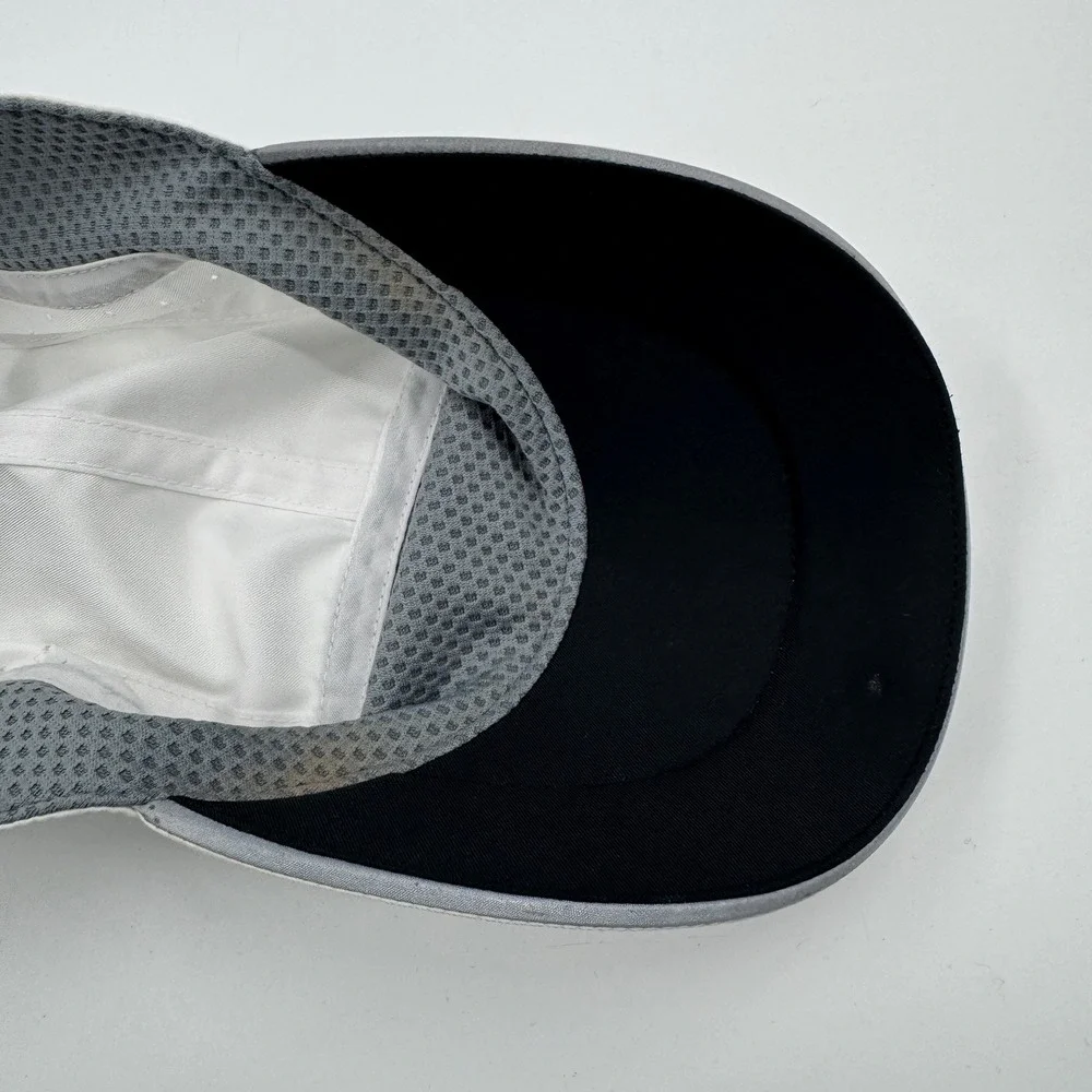 Nike Dri-Fit Tailwind 7 Panel Running Hat White Hook‎ & Loop AQ3624-100